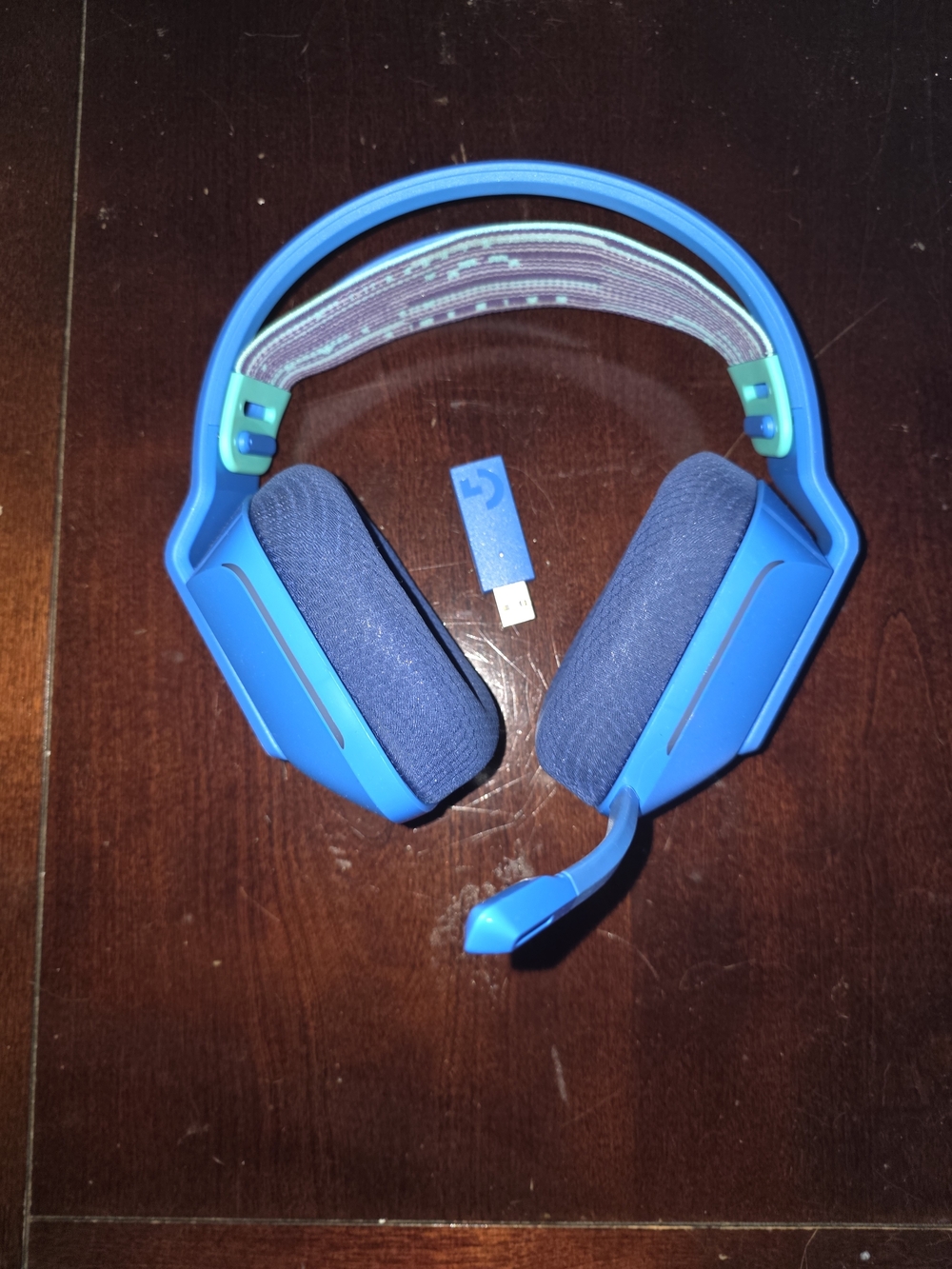 Blue Gaming Headset with Detachable Mic -Logitech